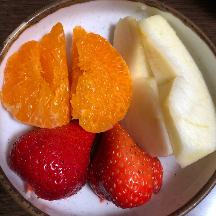 フルーツの盛り合わせ